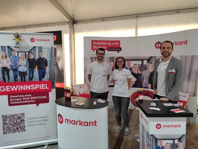 Markant auf der Career Messe Offenburg