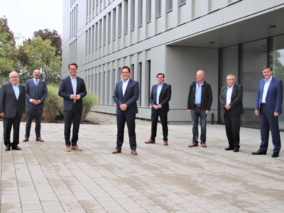 Gruppenfoto, Markant, Offenburg, Geschäftsführung, Oberbürgermeister Marco Steffens