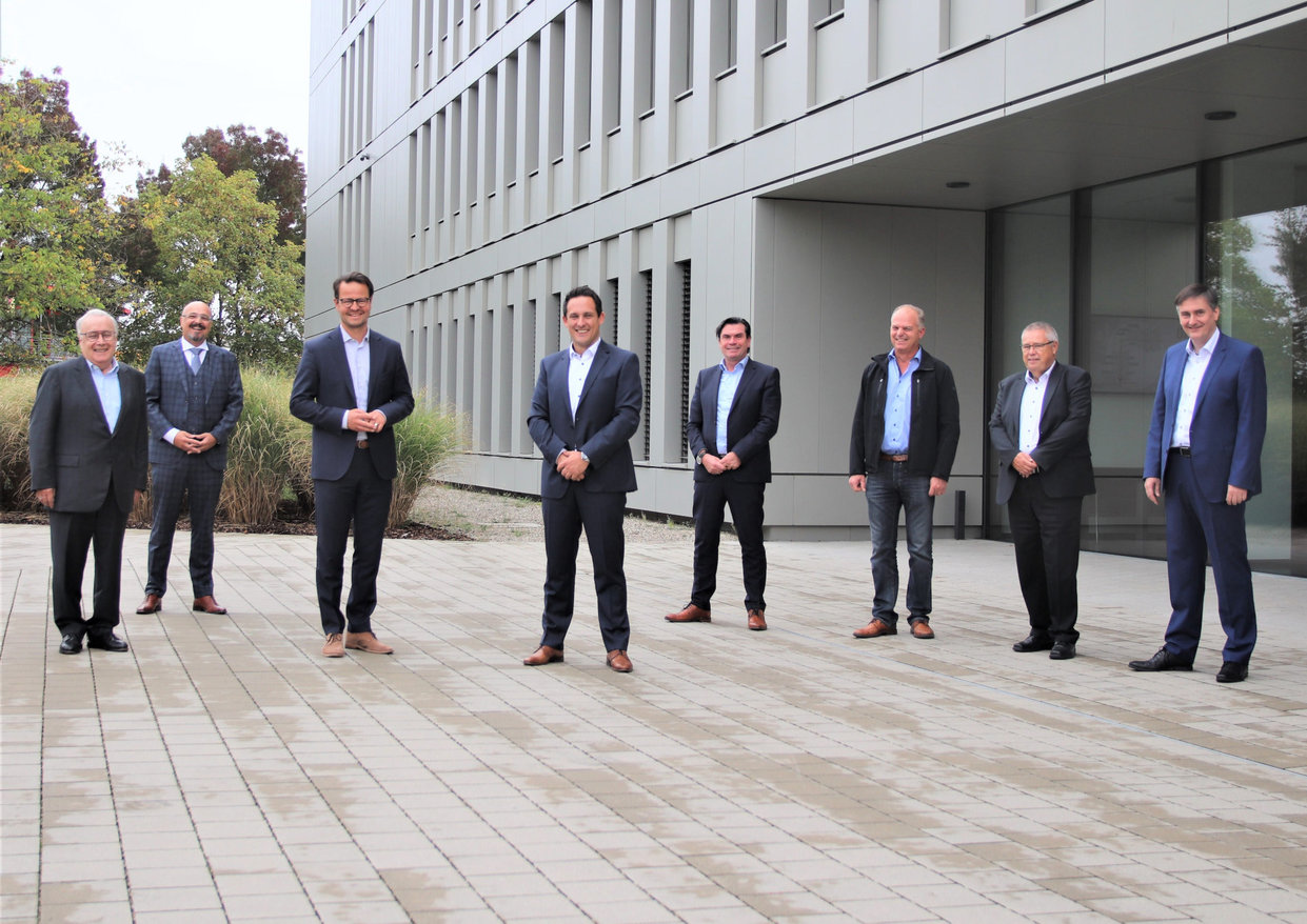 Gruppenfoto, Markant, Offenburg, Geschäftsführung, Oberbürgermeister Marco Steffens